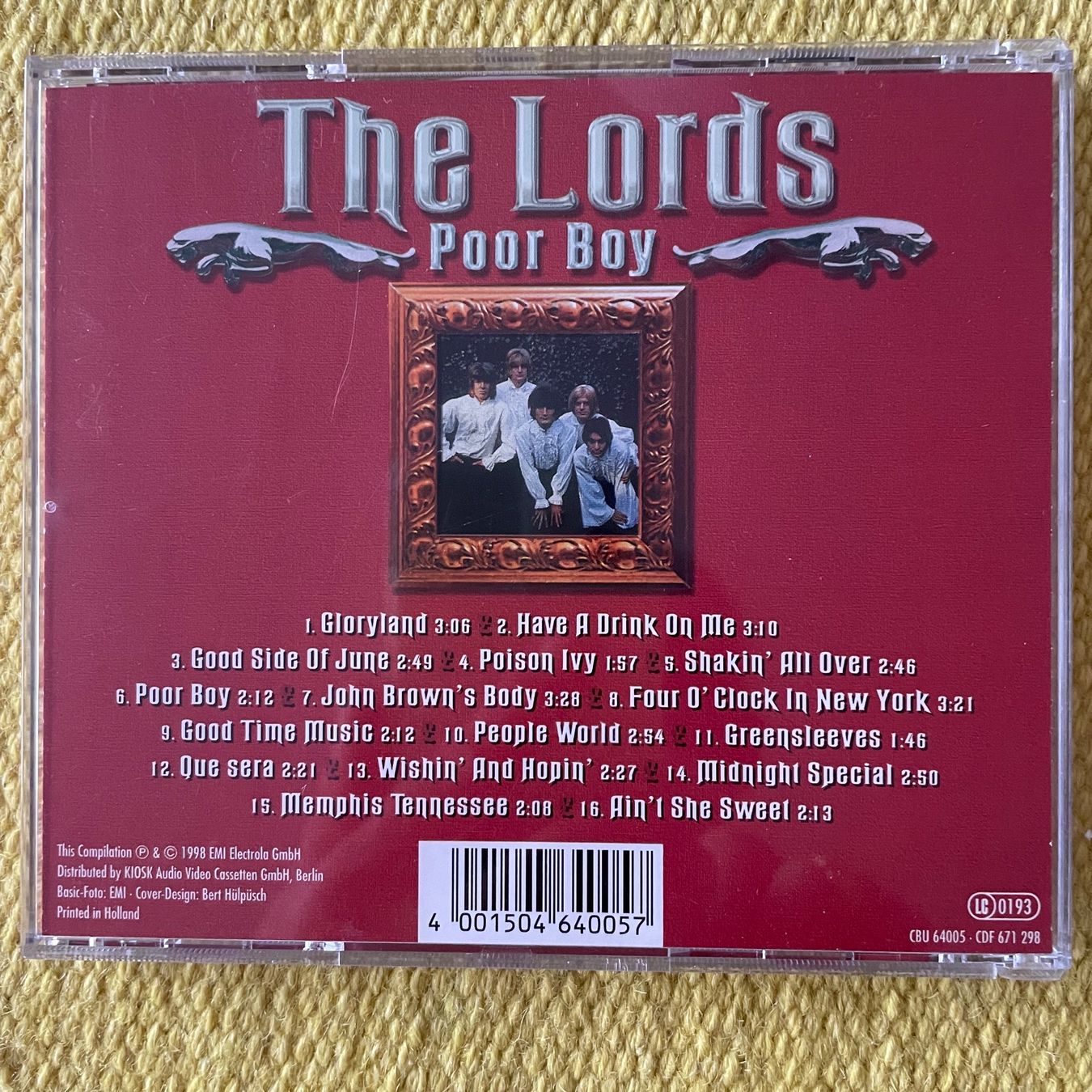 CD: LORDS-POOR BOY BEST OF – Usato da Rorschacherberg venduto da CD-Roli 1