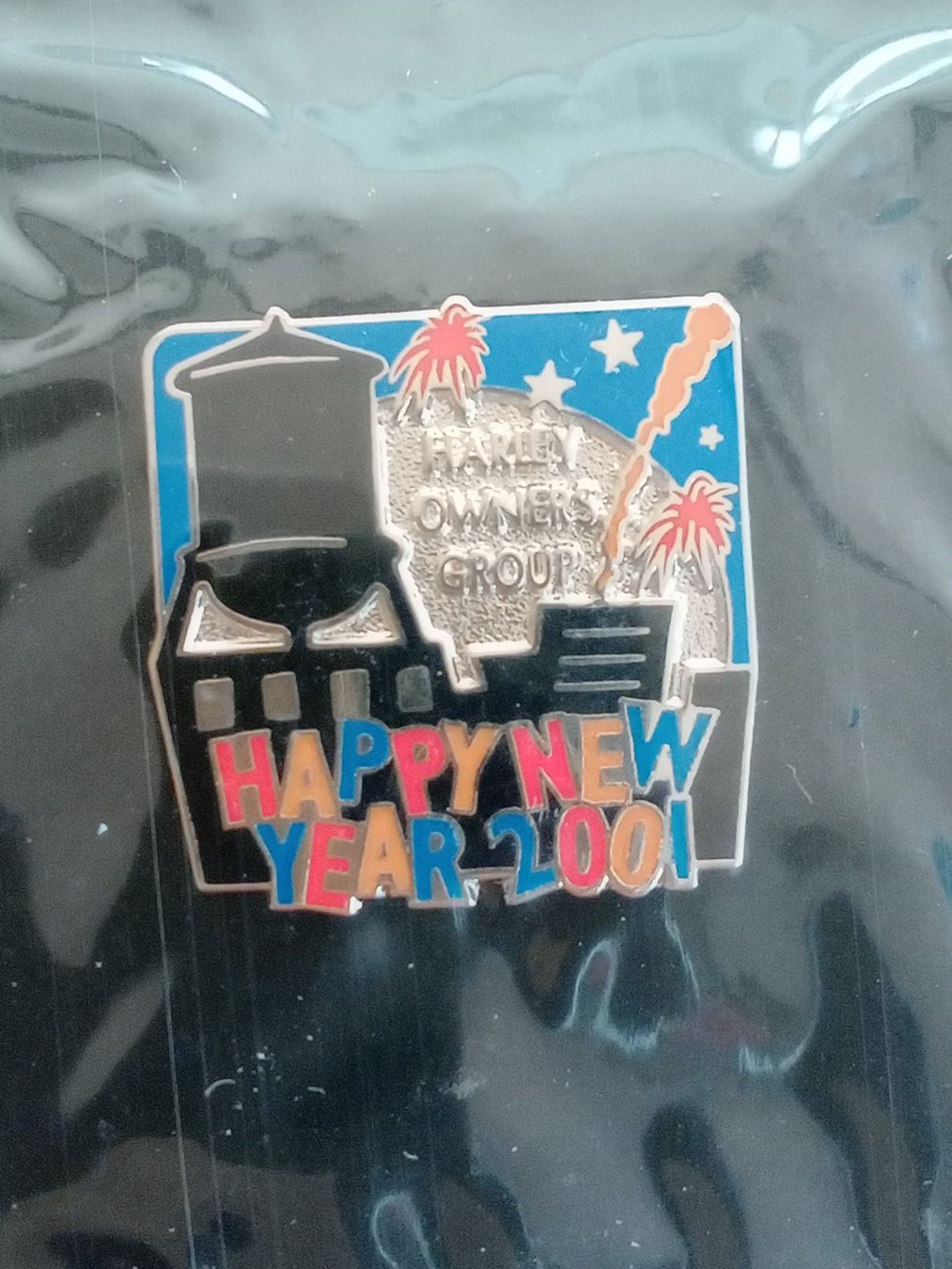 Hayley Owners Group Pin Happy New Year 2001 Selten! (Neuf avec ...