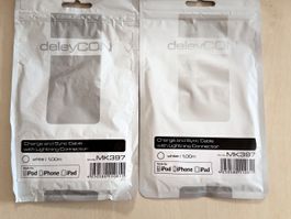 deleyCON USB 2.0-Kabel USB-A - Lightning 0.5 m