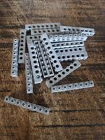 lego 3702 lot de 20 pièces Light Bluish Gray Technic, Brick