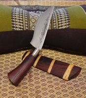 Kompaktes Thai-Messer (25cm) – Traditioneller Karbonstahl