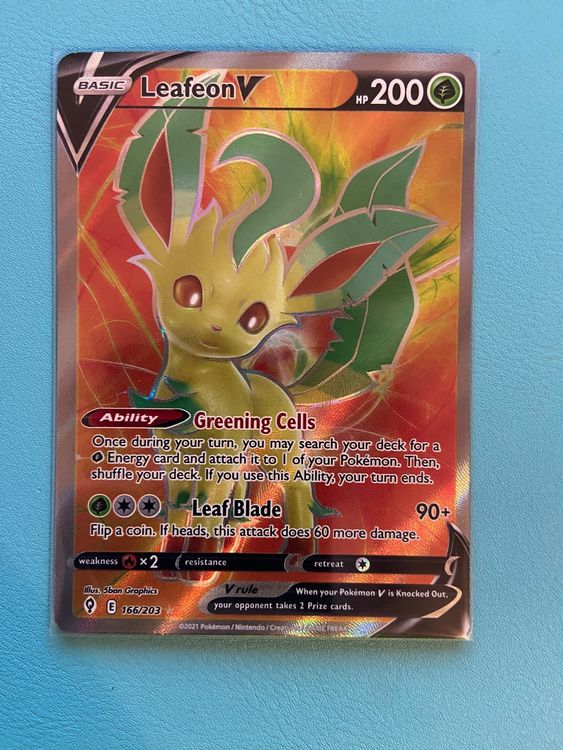 Leafeon V 166/203 (Neu (gemäss Beschreibung)) in Basel für CHF 11 – mit ...