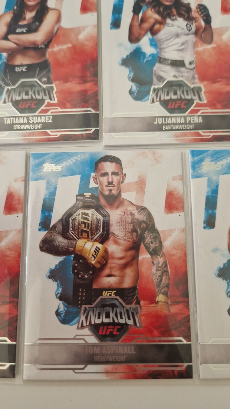 Topps Carte collezionabili: Topps UFC Knockout base Card Lot – Nuovo (secondo la descrizione) da Zürich venduto da limmatschwimmer 2