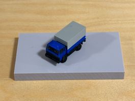 Kleinlaster blau mit Plane - 1:160 3D-Druck