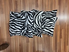Zebrakissen 4 Stück L