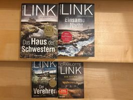 4 Charlotte Link Bücher
