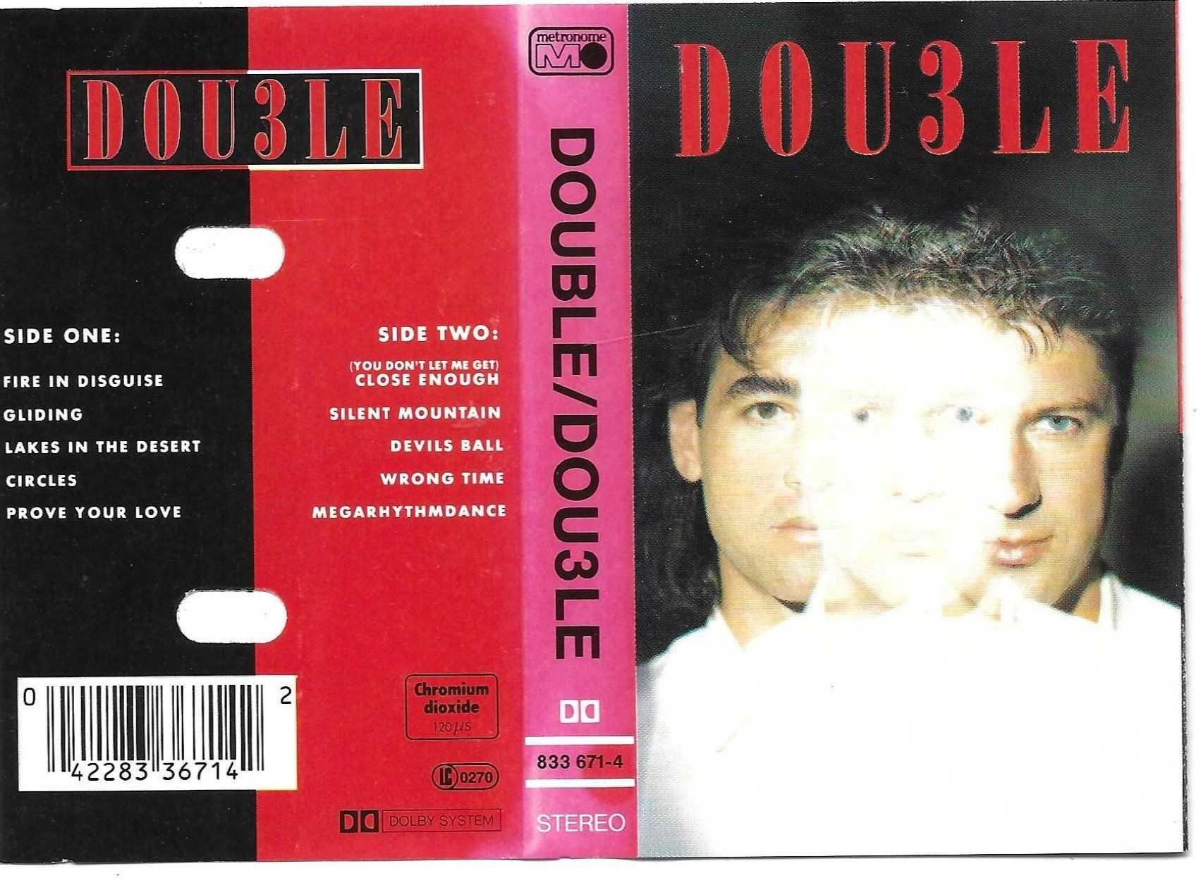Cassettes audio: DOUBLE  -  DOU3LE   ( CASSETTE AUDIO ) – D'occasion à Bex par Giorgiob