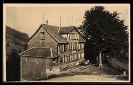 AK Landmark /AI, Ferienheim u. Jugendherberge zum Stein