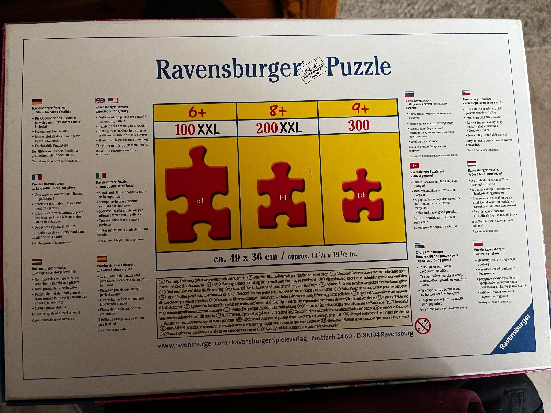 Ravensburger Puzzles: Ravensburger Puzzle – Gebraucht aus Hägglingen von h.hub 1