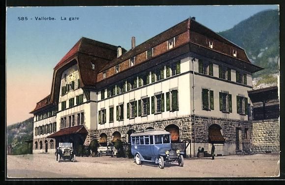 Ansichtskarten: AK Vallorbe, La Gare – Gebraucht aus Berlin von bartko-reher