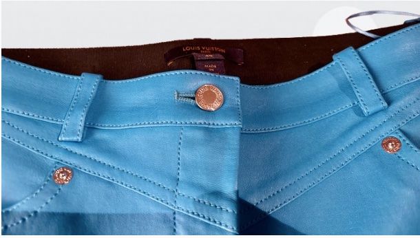 Pantaloni: BRANDNEUE LOUIS VUITTON LEDERHOSE - NEU – Nuovo e nell'imballaggio originale da Zurich venduto da MX1000 3