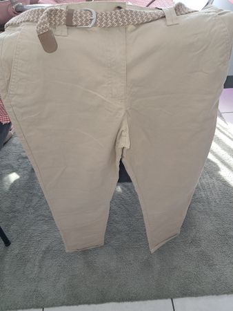 Chino Hose Chicoree beige Grösse 38 neu mit Etikett