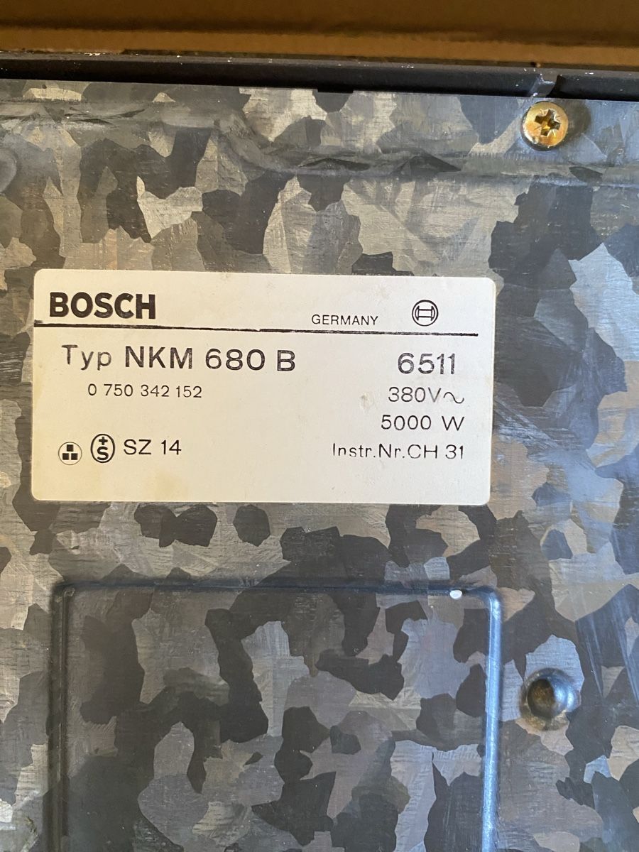 Bosch Appareils de cuisine: Kochfeld Herdplatte Bosch – D'occasion à Wilderswil par rbo_vv5t