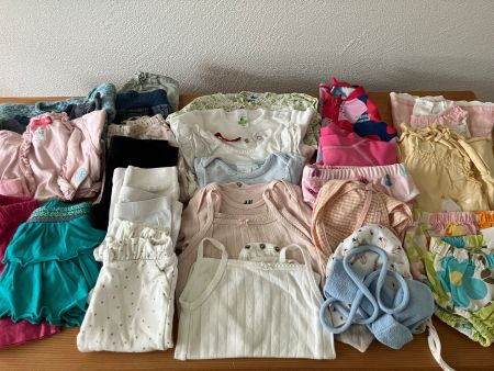 Kleiderset Mädchen 68 (30-teilig)