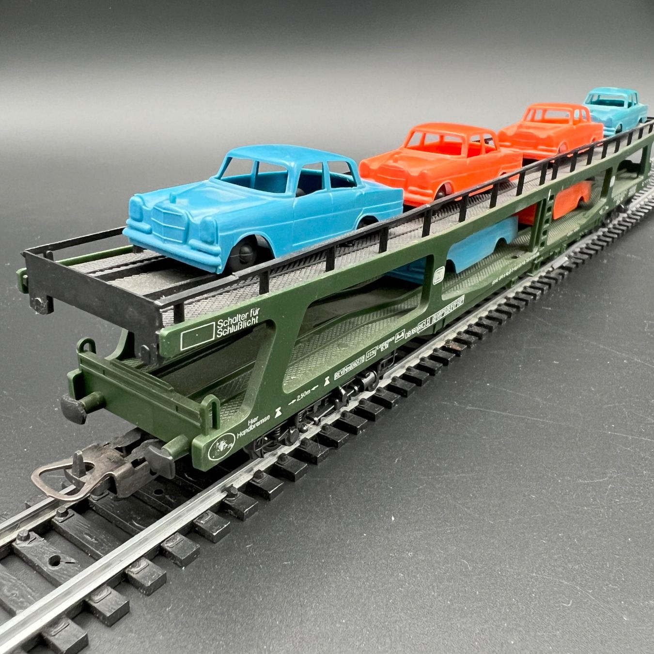 Lima Modelleisenbahnen: Lima Autotransporter H0 gebraucht - mit OVP – Gebraucht aus Häusernmoos von adlerfedern 1