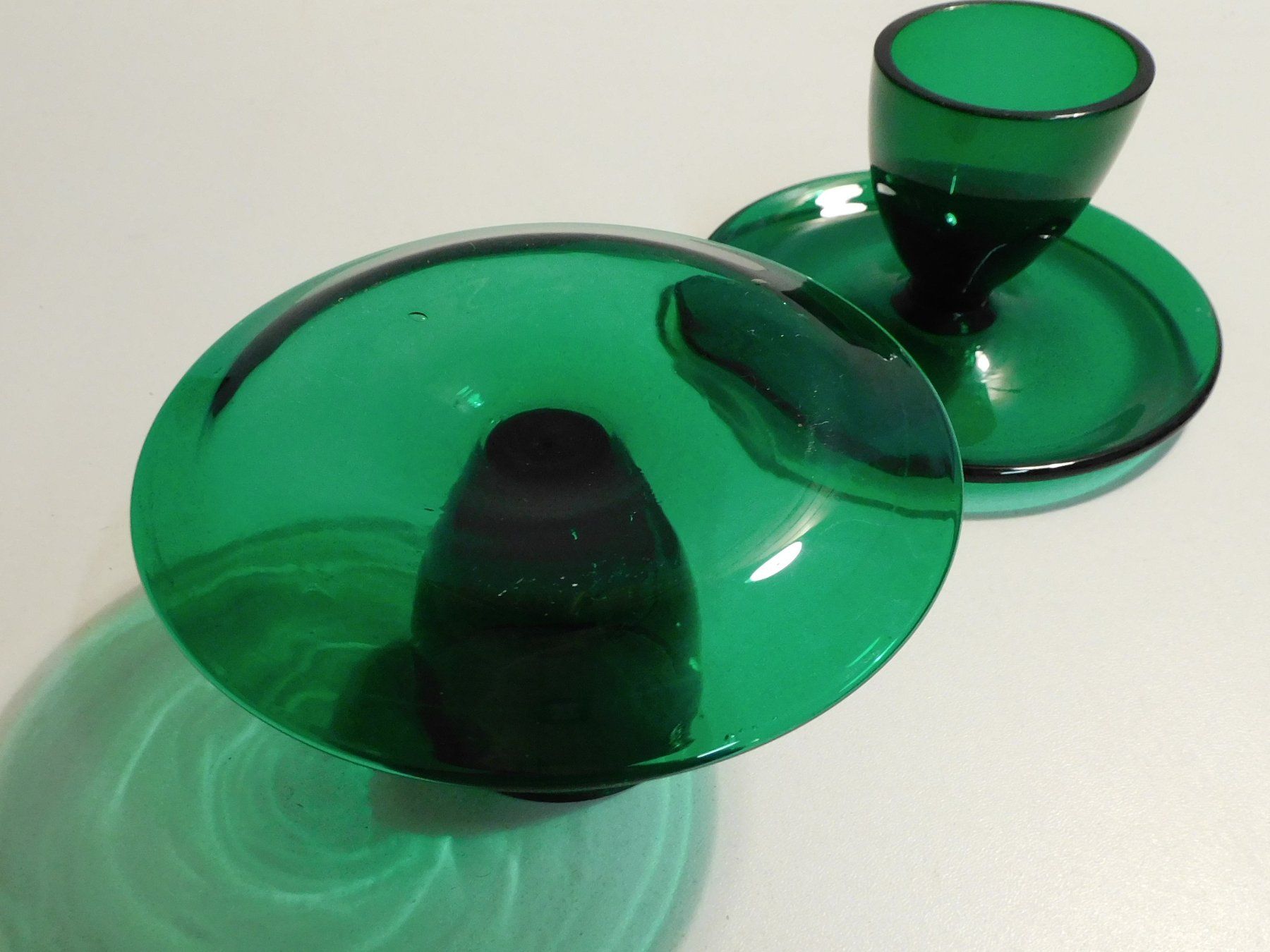 Altre Stoviglie: Eierbecher 2 ca 70er Kristall Eierhalter Eierbecher – Usato da Sursee venduto da 76 5