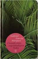 Chronik eines angekündigten Todes – Gabriel García Márquez