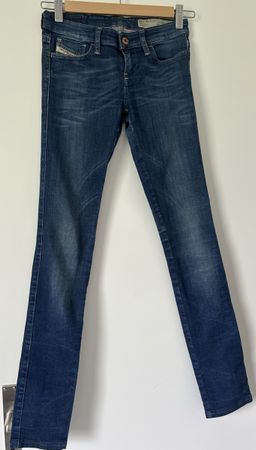 Diesel Jeans Women's Size 24/34 Dark Wash Denim Autumn