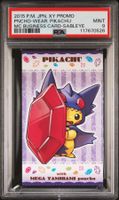 PSA 9 MEGA CAMPAIGN BUSINESS CARDS PIKACHU Japanese