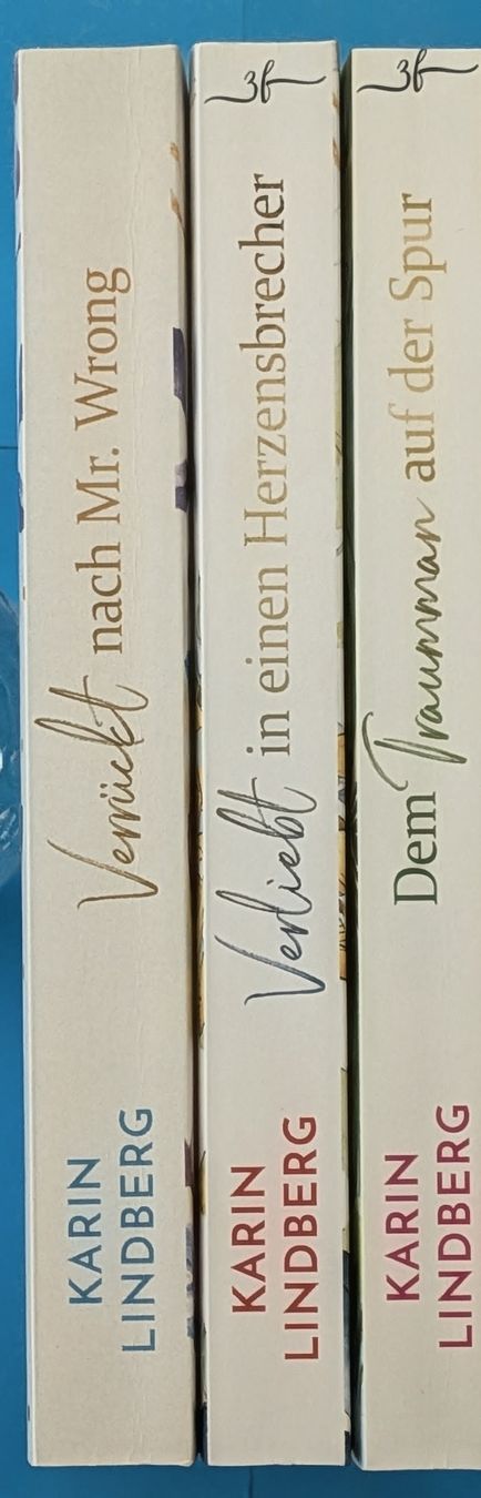 Libri: Karin Lindberg: 3 Liebesromane - Verrückt nach Mr. Wrong – Usato da Aesch BL venduto da Charles2018 7