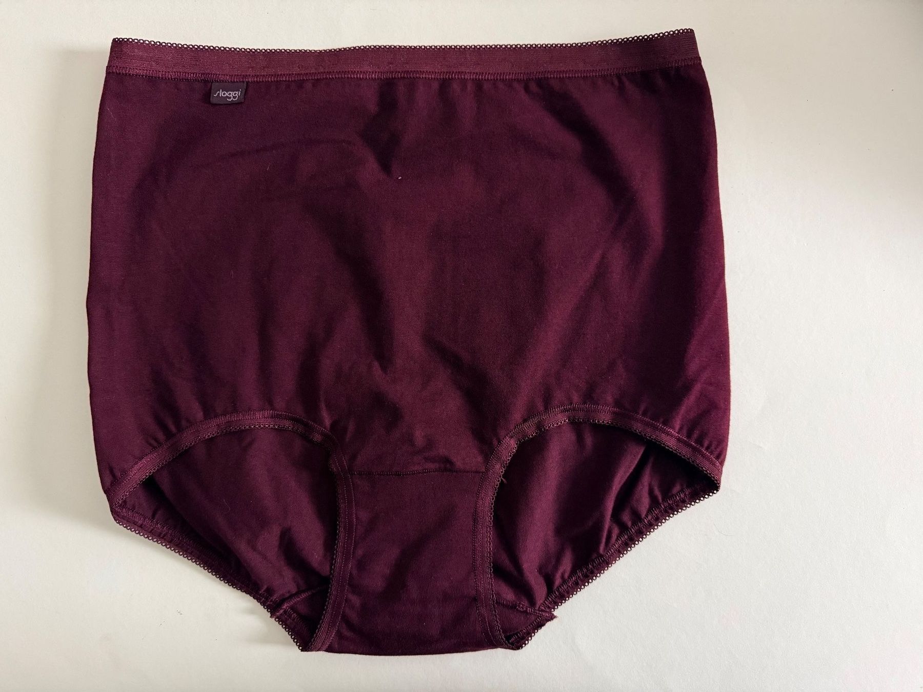 Sloggi Altra biancheria intima: SLOGGI, Maxi Slip BASIC, Grösse 48, 2 Stück in Dunkelrot – Nuovo e nell'imballaggio originale da Rudolfstetten venduto da gst_g7xl 3