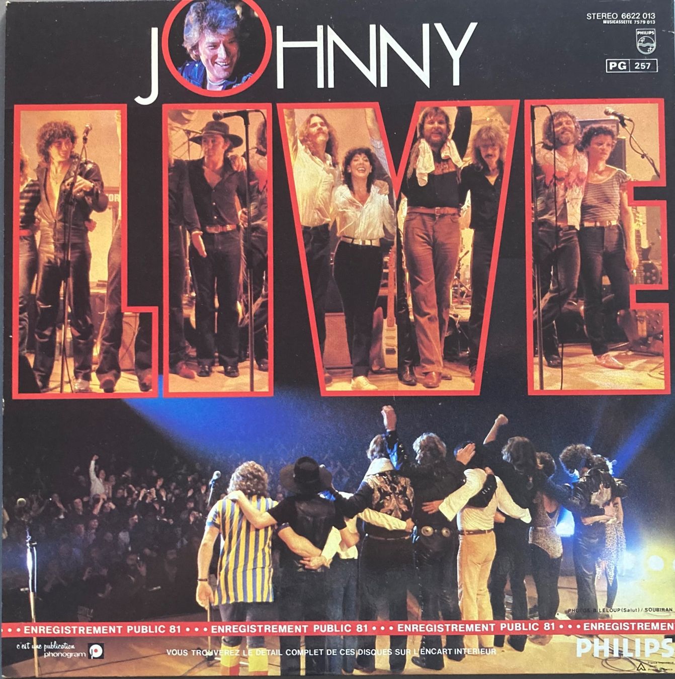 Schallplatten: JOHNNY HALLYDAY - LIVE – Gebraucht aus Poliez-Pittet von Newtown-Records 1
