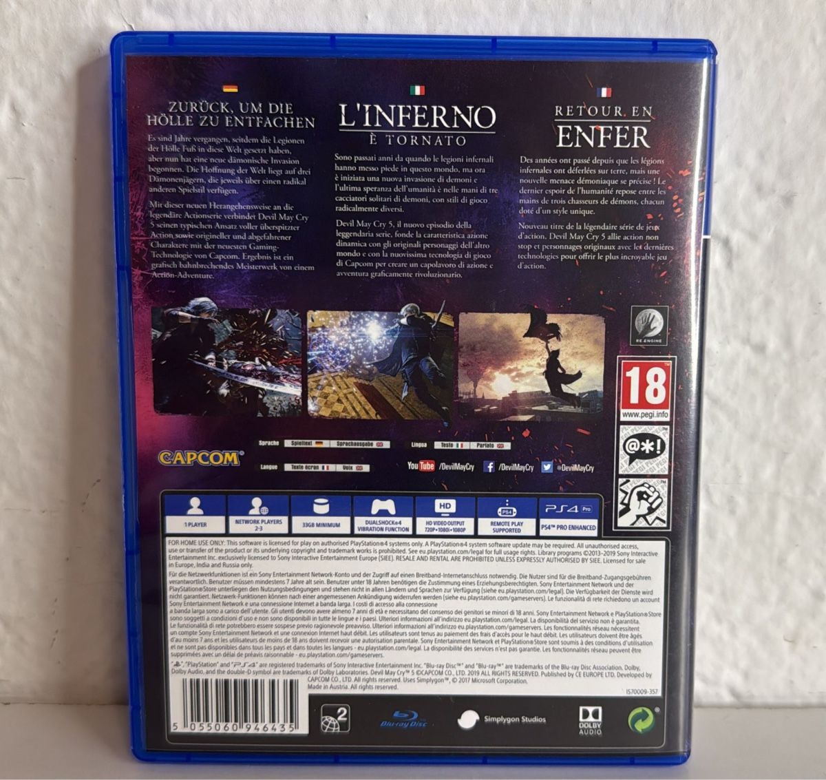 Sony Giochi: Devil May Cry 5 PS4/PS5 Game - Summer Gaming Fun! – Usato da Ehrendingen venduto da bubulence 1