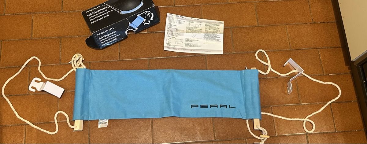 Amache: Hamac pour pieds Pearl bleu neuf – Usato da St-Prex venduto da mar_f6t6