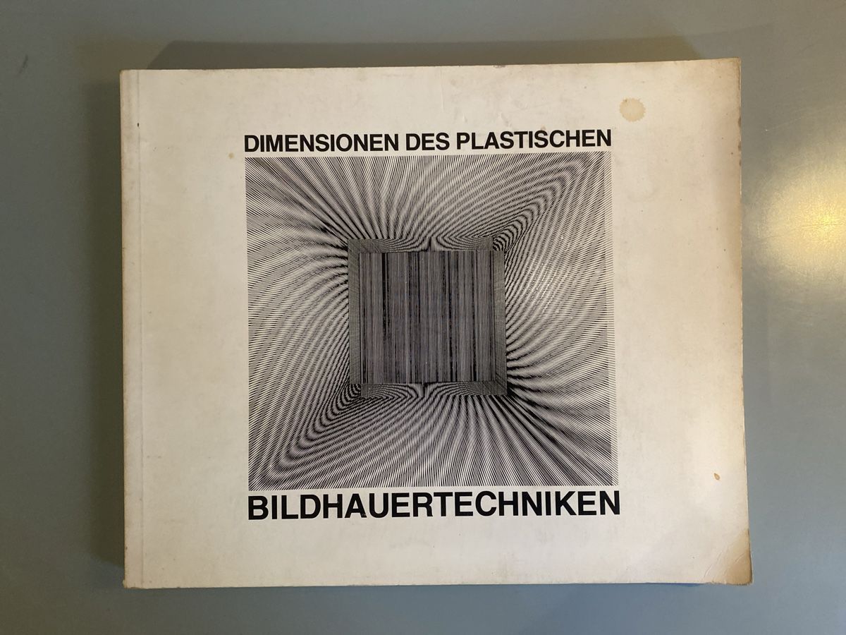 Libri: Dimensionen des Plastischen Bildhauertechniken – Usato da Zürich venduto da ann_9fv5