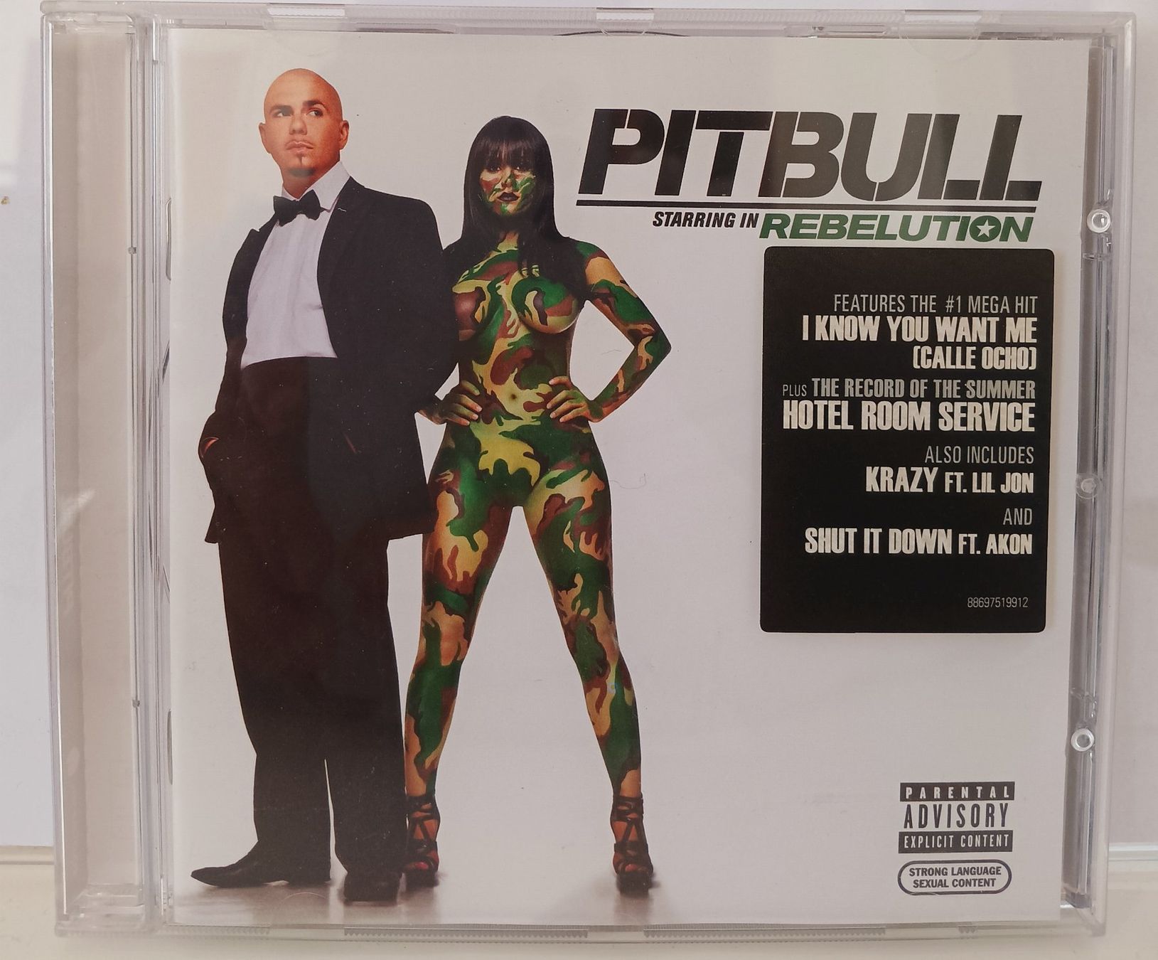 CD: PITBULL - CD - REBELUTION - Neuwertig – Nuovo (secondo la descrizione) da Aarau venduto da Yeeaaah