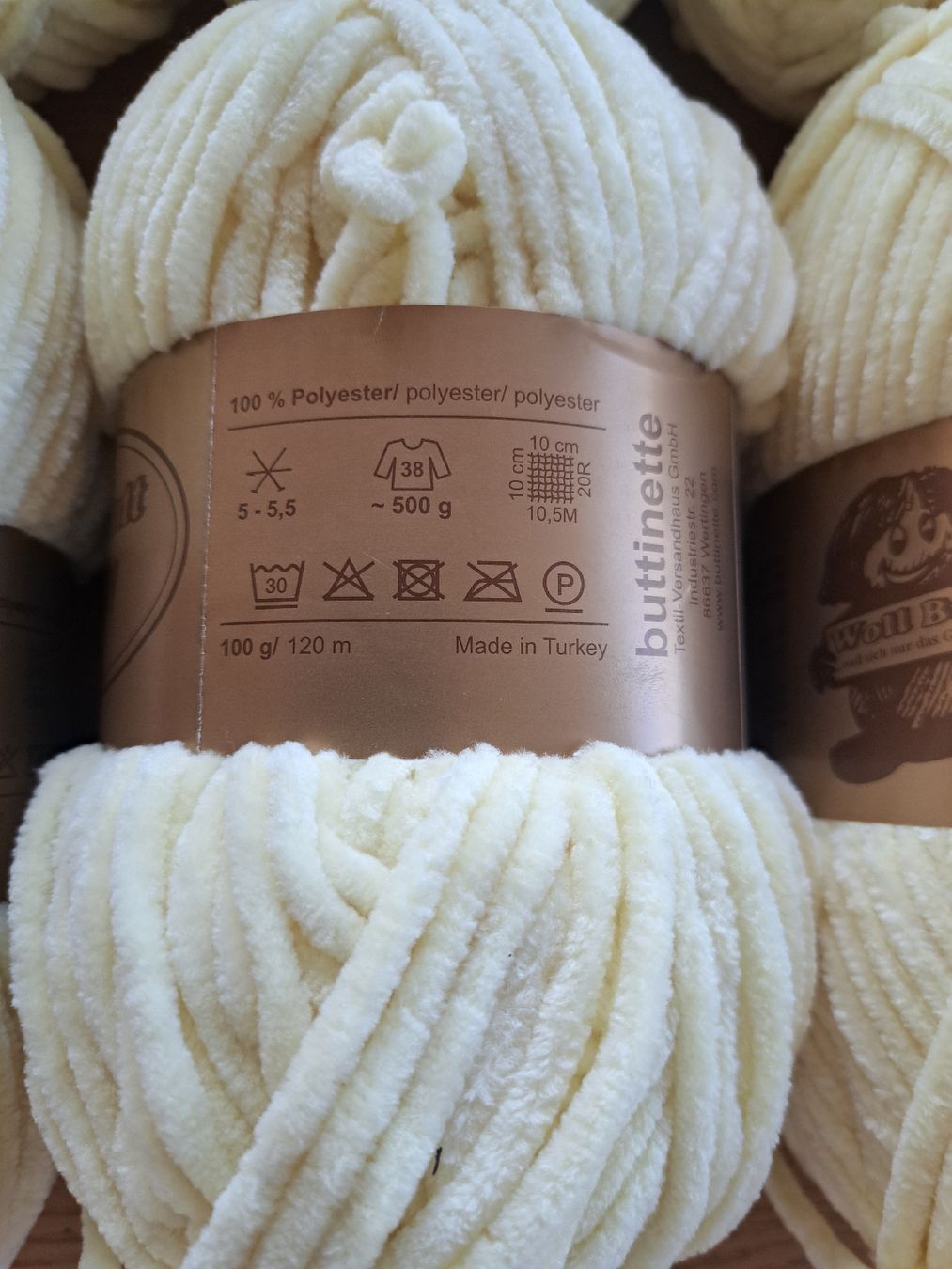 Laine: 750gr.Woll Butt Candy – Neuf (Voir description) à Ebnat-Kappel par Zurk 1