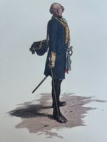 Fusilier-Regiment von Rohr 47 Officier,Lithographie