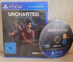 PS4/PS5 Uncharted The Lost Legacy - Game disc and case