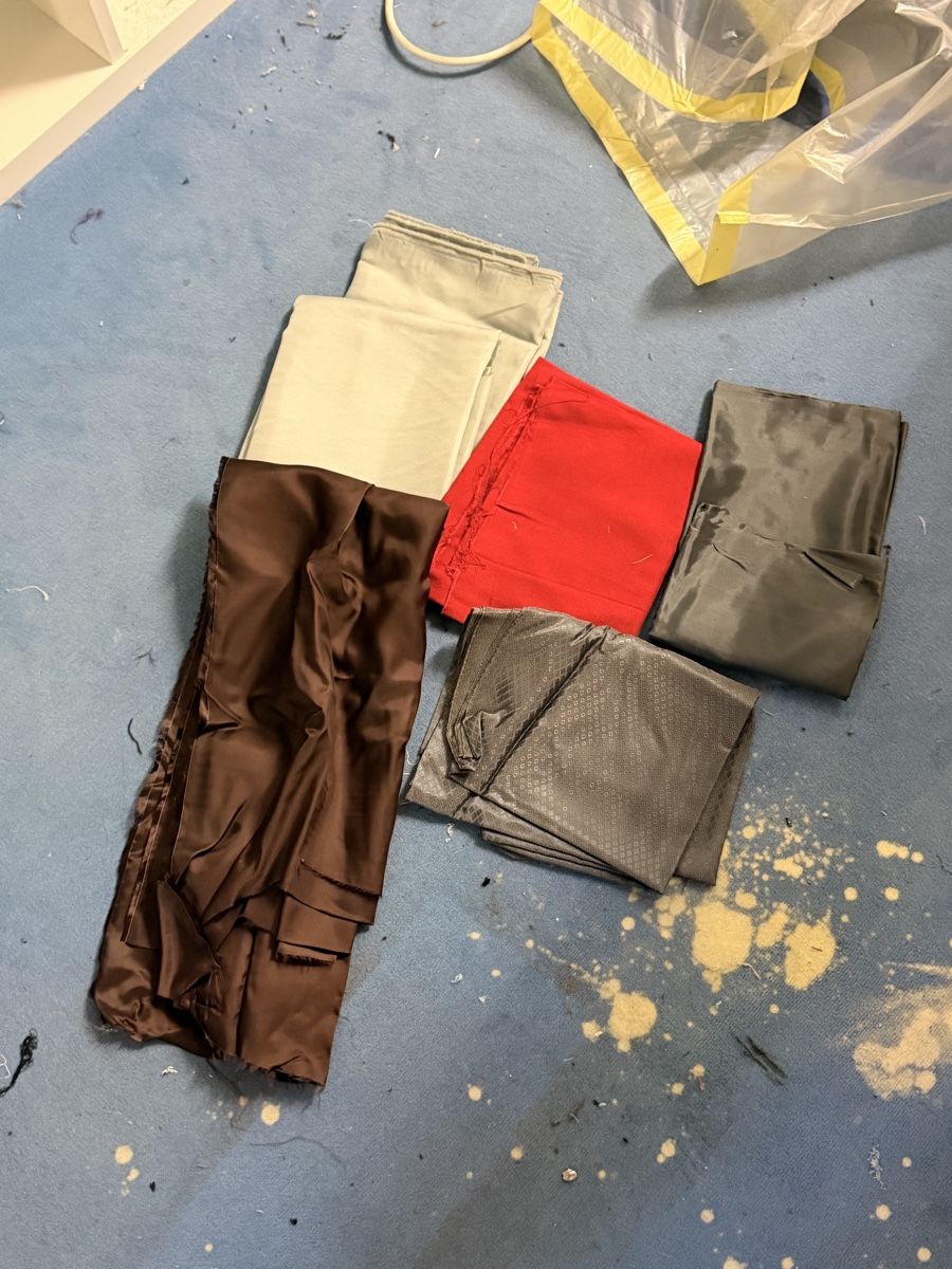 Stoffe: Diverse Seide und Polyester Stoffe  – Gebraucht aus Gockhausen von max_t9mh 2