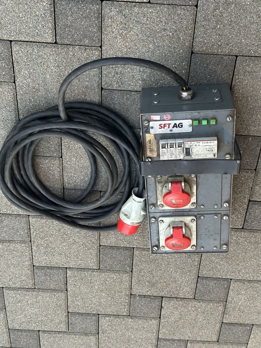 Elektrotechnik: Stromverteiler SFT AG 380 Volt – Gebraucht aus Schöftland von lazer04