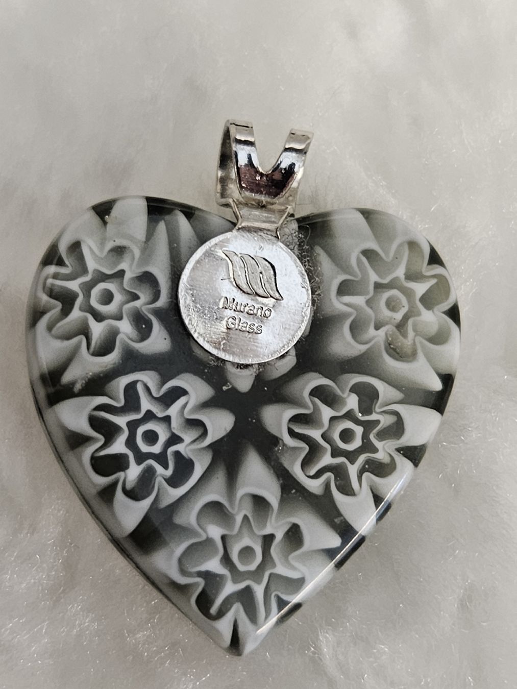 Murano Ciondoli: 3 Anhänger 2 Steine  Murano Glas,  Rhodonit  – Nuovo (secondo la descrizione) da Ormalingen venduto da nomolnoi 3