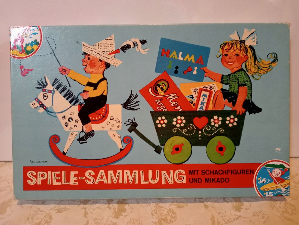 Schmidt 49120 - Raccolta Di Giochi Da Tavolo Classici, Versione Tedesca (Importato) - 5