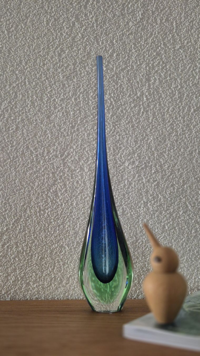 Murano Vasen & Gefässe: Soliflore Murano Sommerso  – Neu (gemäss Beschreibung) aus Villars-sur-Glâne von car_gjn7