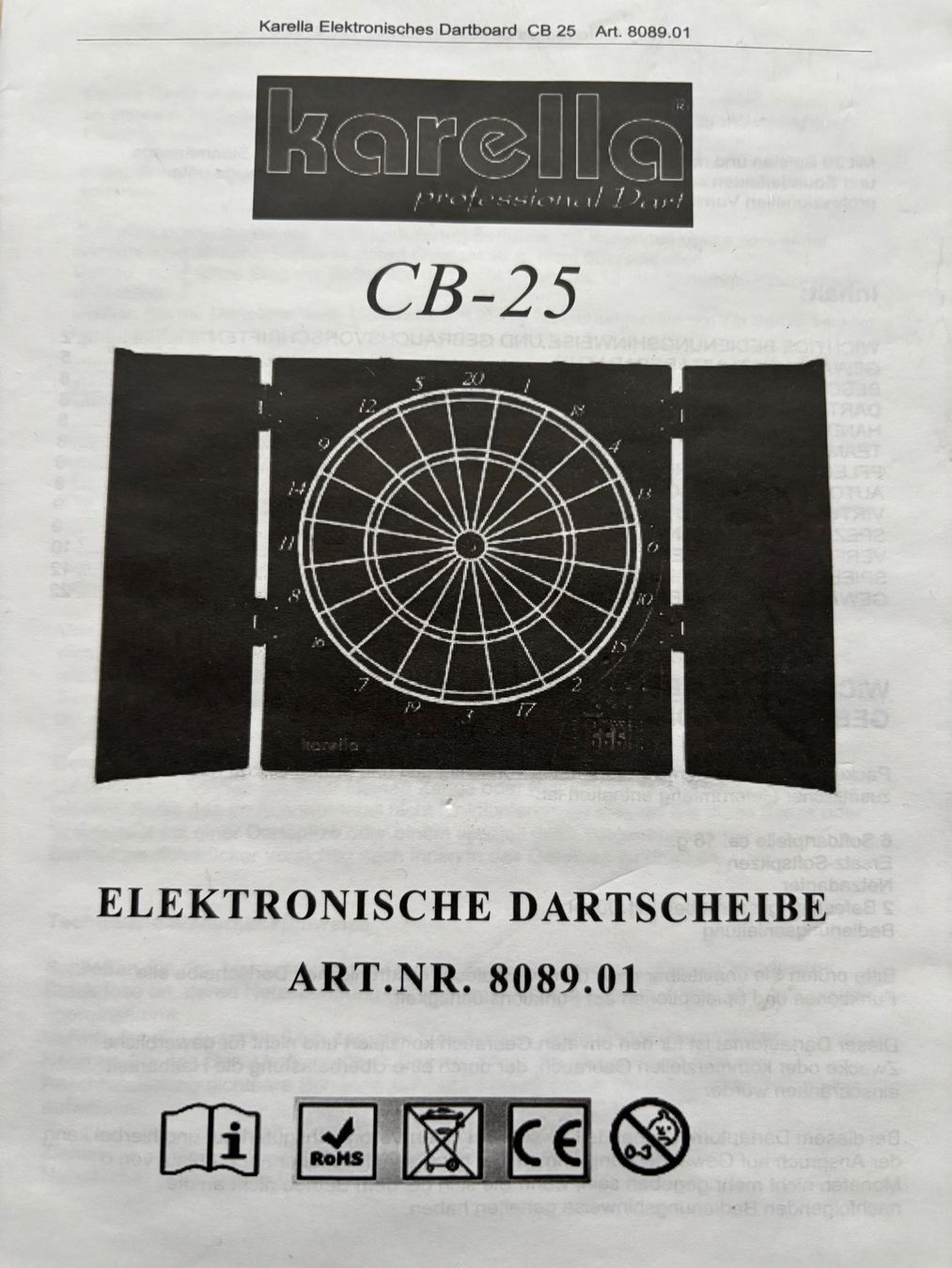 Tiro con l'arco: Elektronische Dartscheibe – Usato da Schötz venduto da hofri 2