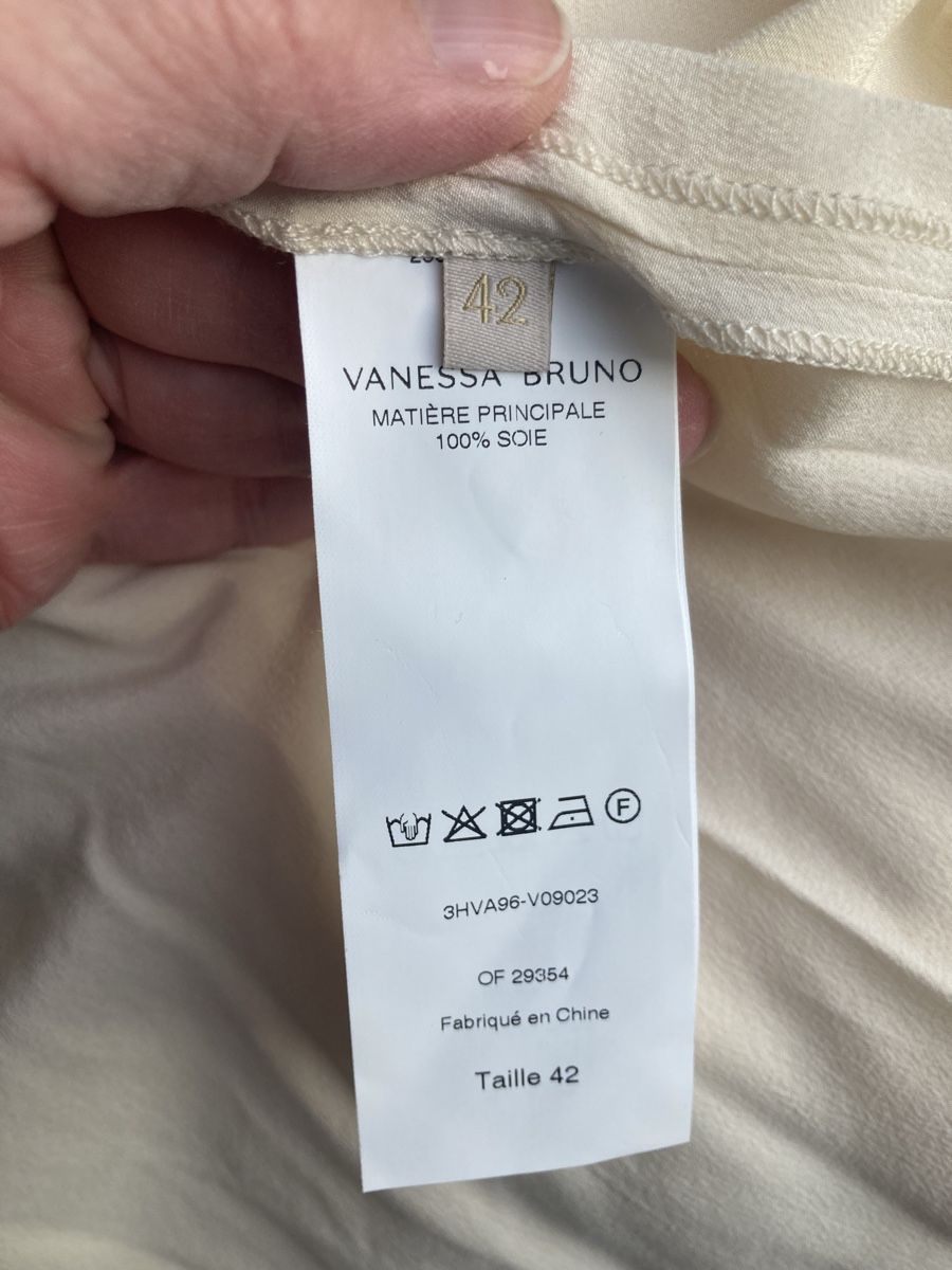 Vanessa Bruno Camicette: Seidenbluse Vanessa Bruno, neuwertig – Nuovo (secondo la descrizione) da Binningen venduto da kku01 3