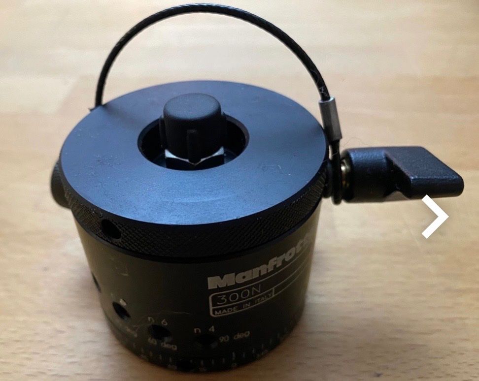 Treppiedi & Teste: Manfrotto 300N Panoramakopf – Usato da Fribourg venduto da waves55 2