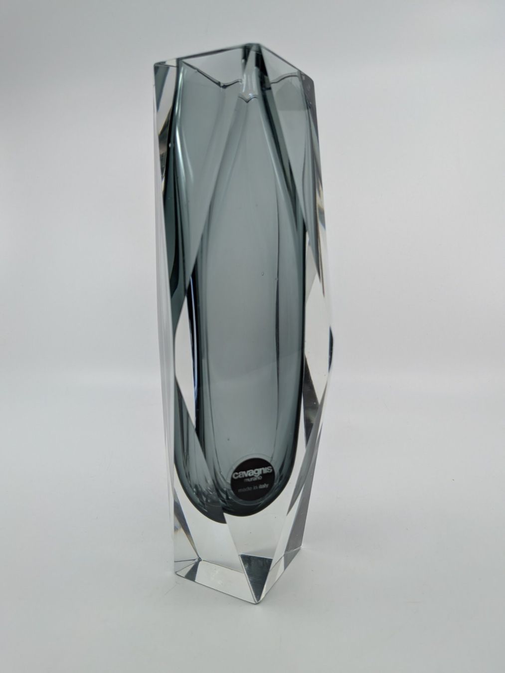 Murano Vase & Récipients: Murano Sommerso Blockvase – D'occasion à Emmen par magelan 1
