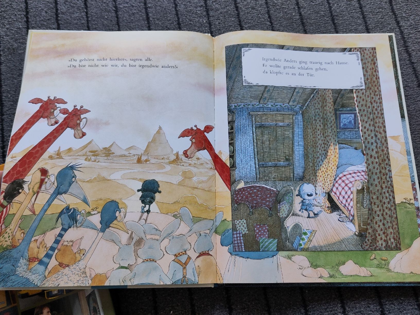 Libri: Irgendwie anders, Kinderbuch, Thema Ausgrenzung/Integration  – Usato da Dettighofen Lengw. venduto da mai_75wt 1