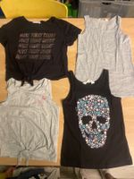 4 süsse H&M T-Shirt/Tops Gr.134/140👧🏻