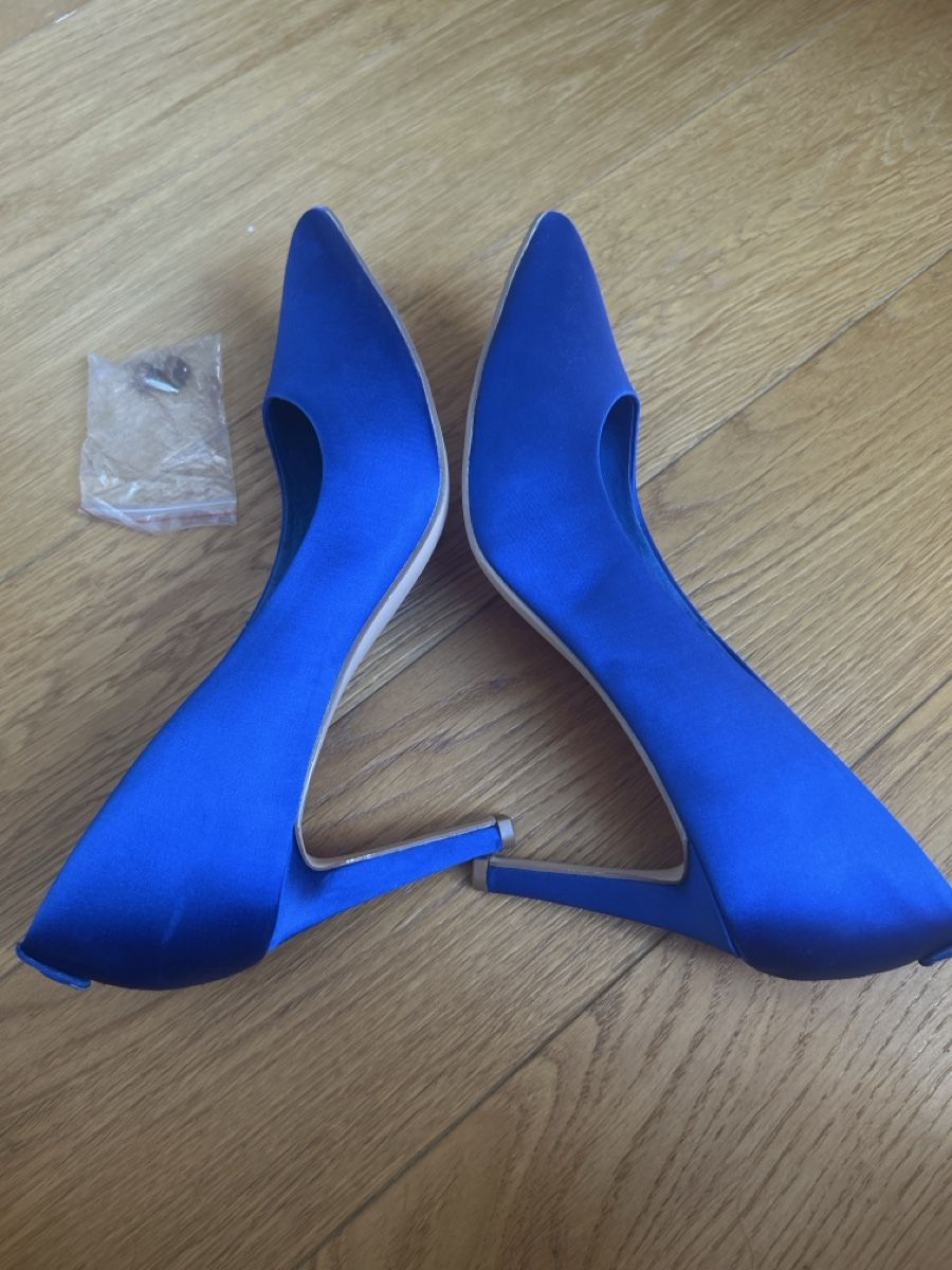Scarpe da donna: La Strada Pumps blau Textil 41 – Usato da Baar venduto da Lulu- 3