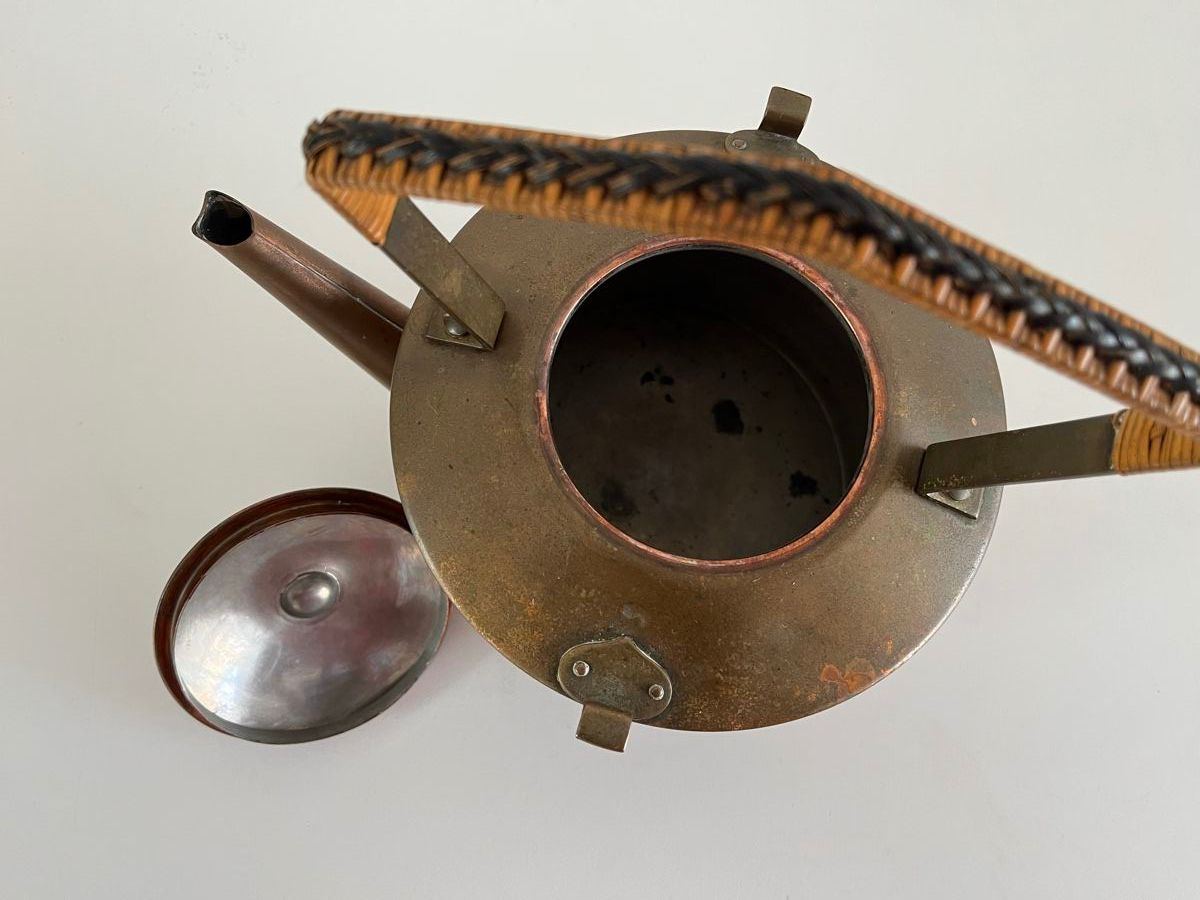 WMF Teiere: Art Deco Kupfer Teekanne WMF – Usato da Wetzikon ZH venduto da seli03 7