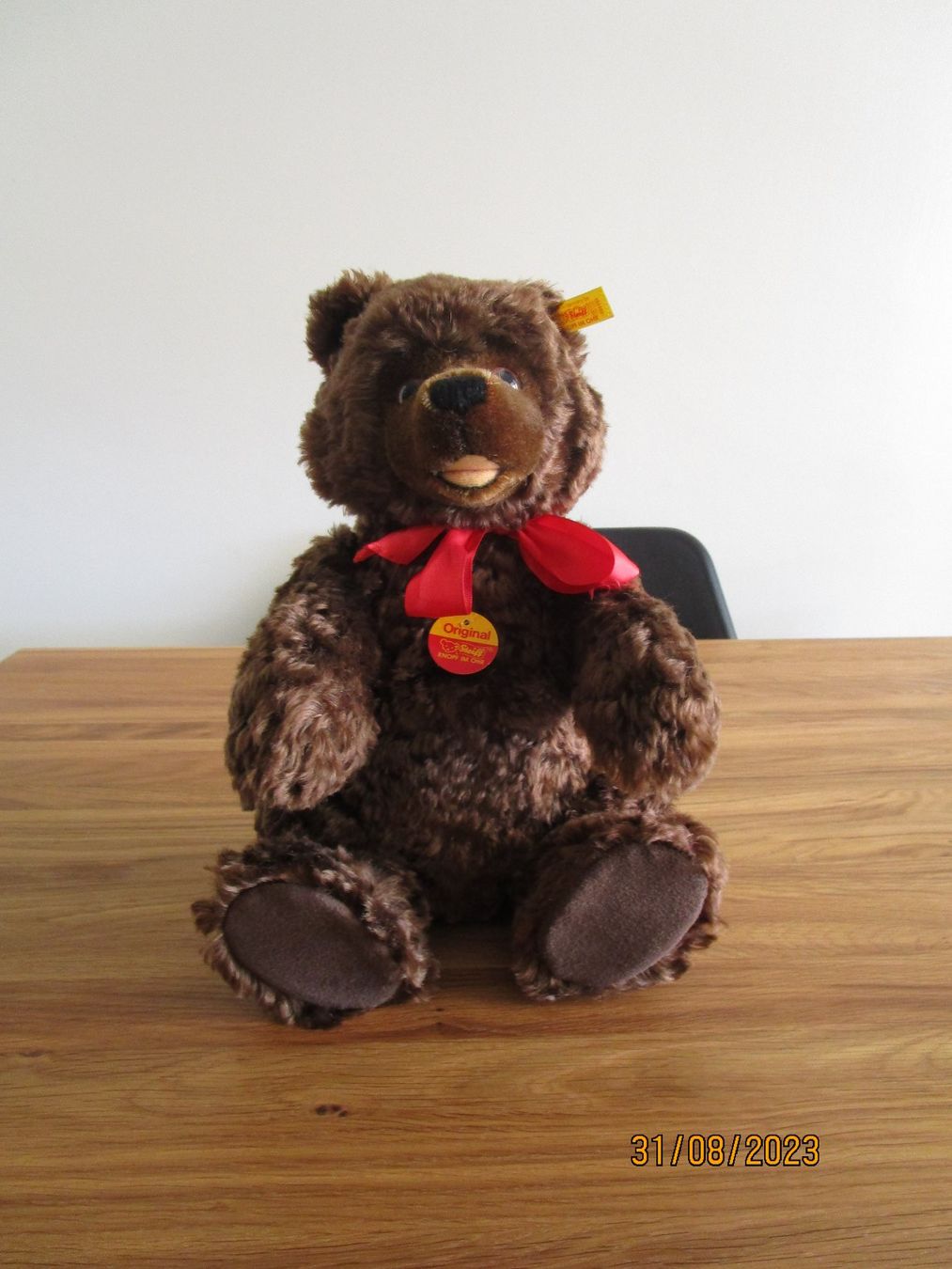 Steiff Giocattoli: STEIFF OURS ORIGINAL 8504  35cm  1997 – Nuovo (secondo la descrizione) da Chêne-Bourg venduto da breno56 6