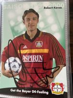 Robert Kovac signierte Karte Bayer Leverkusen 1999/2000