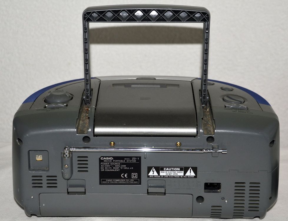 Boombox Casio ZD-1 MiniDisc Radio (Gebraucht) in Collonges für CHF 70 ...