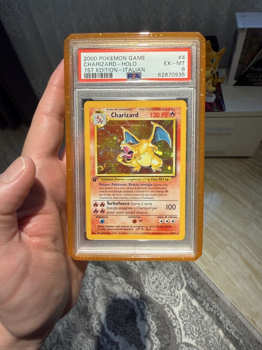 Pokémon Sammelbilder & Trading cards: Pokemon Charizard first edition italian – Neu und originalverpackt aus Giubiasco von GoldstarLord
